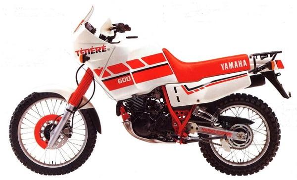 Manual Moto Yamaha Tenere 3AJ 1989 Reparación y Servicio