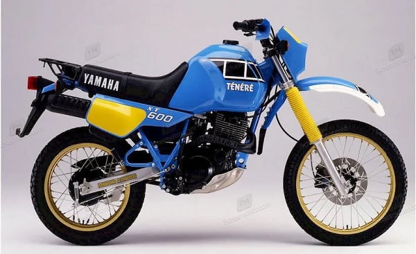 Manual Moto Yamaha XT 600 Z 1988 Reparación y Servicio
