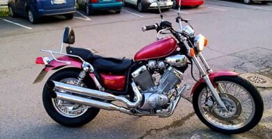 Manual Moto Yamaha XV Virago 535 1990 Reparación y Servicio