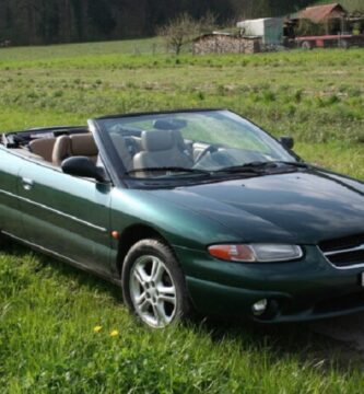 Manual Dodge Stratus Convertible 2000 de Reparación PDF GRATIS