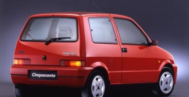 Manual FIAT Cinquecento 1991 de Reparación PDF Gratis