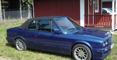 Manual PDF BMW 318i Convertible 1990 de Reparación DESCARGA GRATIS