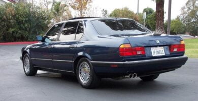 Manual PDF BMW 740iL 1991 de Reparación DESCARGA GRATIS